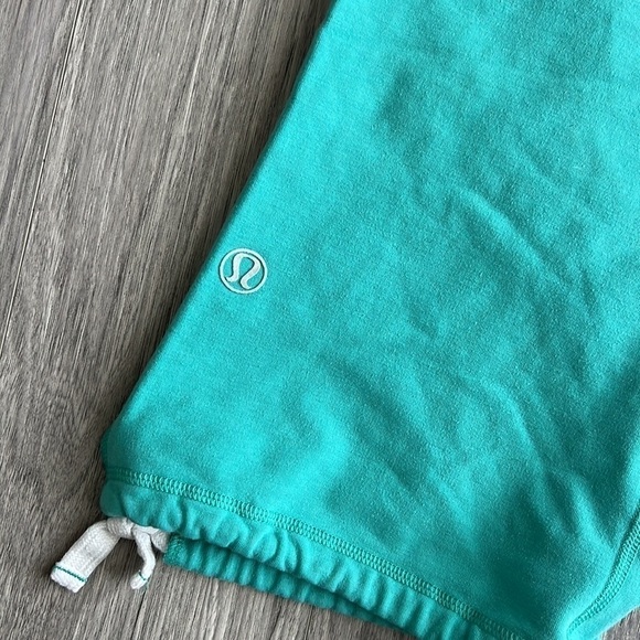 Lululemon Wide Leg Crop Turquoise Size 4 - Picture 12 of 13